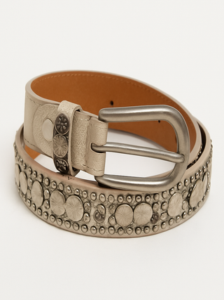 Silver Coin Belt