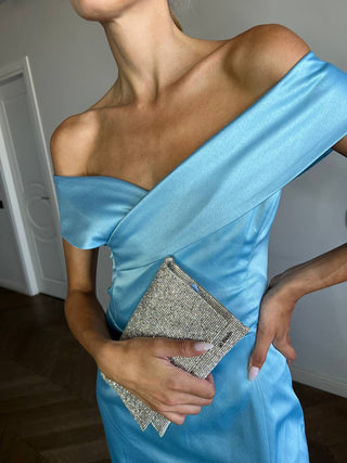 Light Blue Blair Maxi Dress
