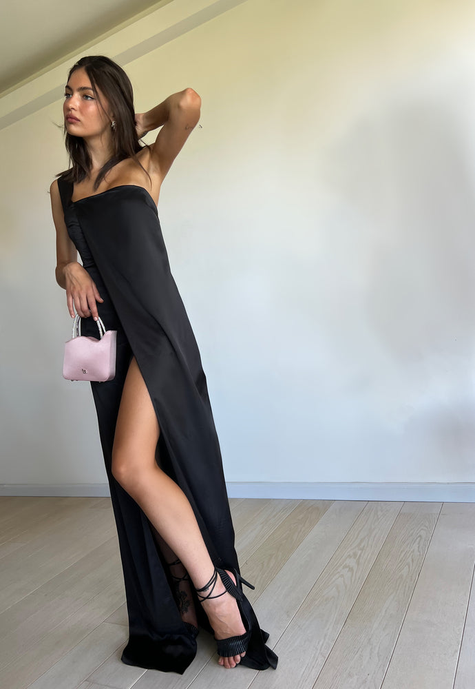 Diana Black Maxi Dress