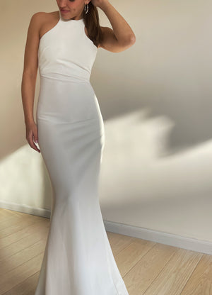 Kate white maxi dress