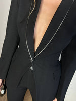 Black Gabbana suit