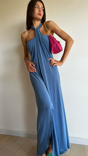 Pareo Light Blue Maxi