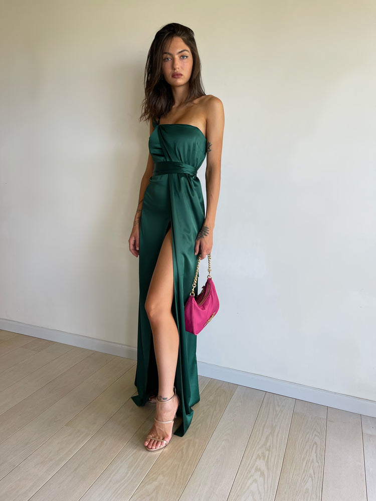 Diana Green Maxi Dress