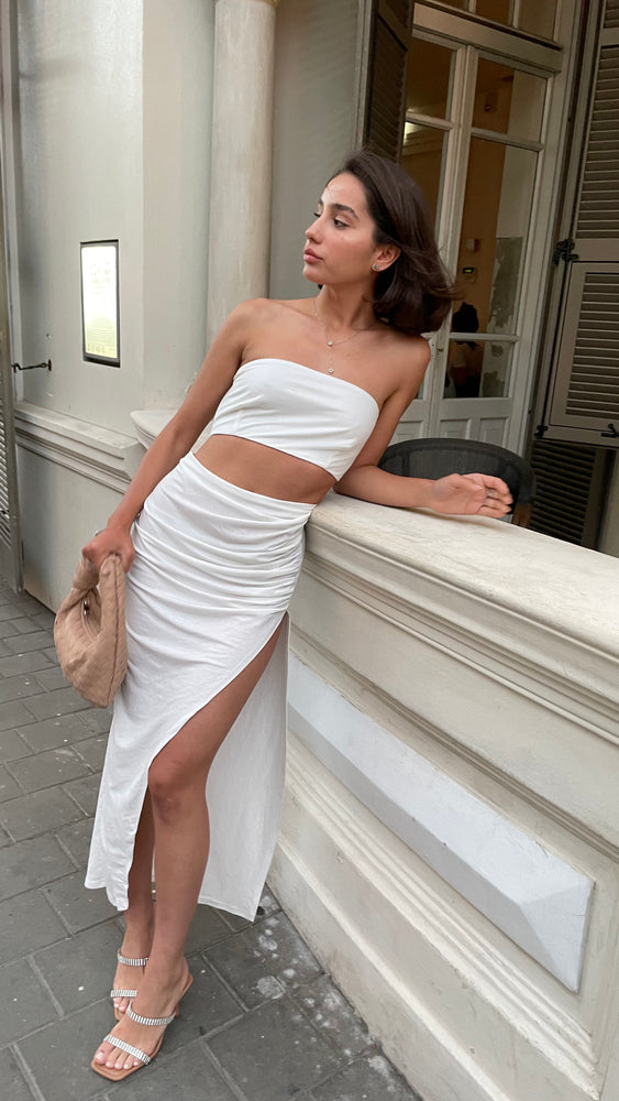 Stephani White Dress