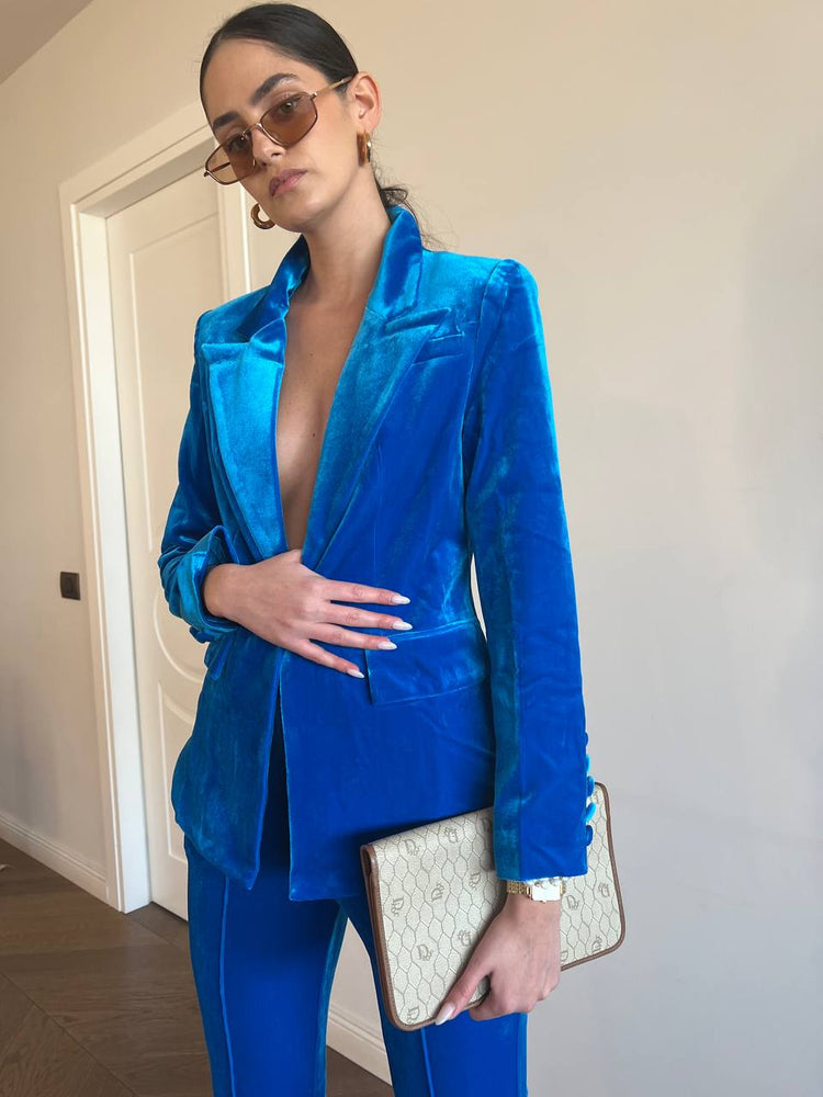 Blue sienna suit