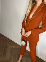 Gabbana bronze suit
