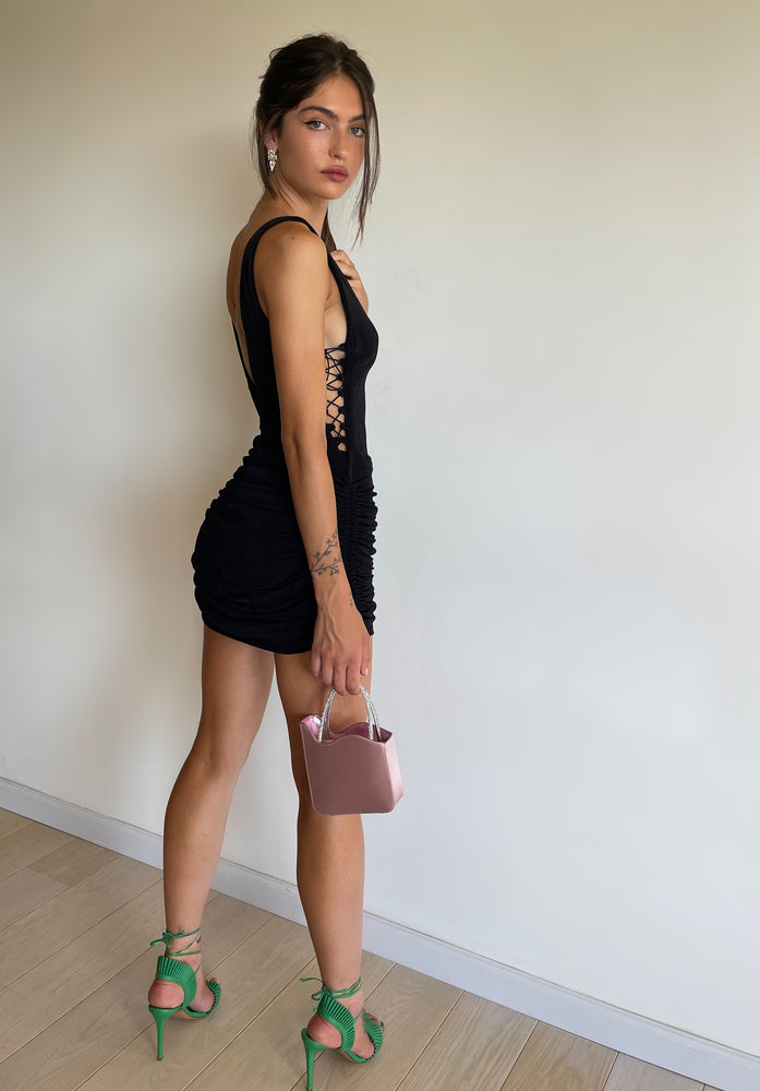 Samantha Black Mini Dress