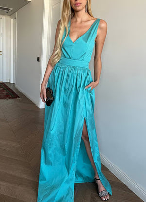 Eli turquoise dress