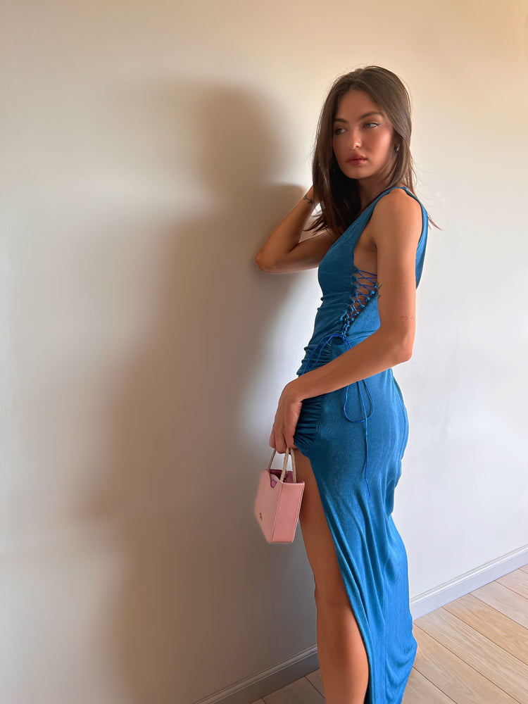 Samantha Blue Maxi Dress